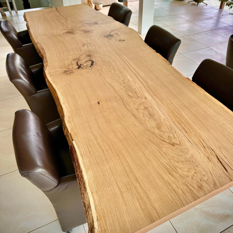 Bild Epoxidharz-Tisch Massivholz 002